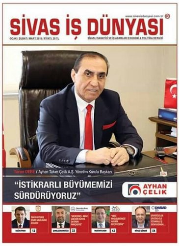 Sivas Kent Arşivi ■Sivas İş Dünyası dergisi  ocak_şubat_mart 2019■