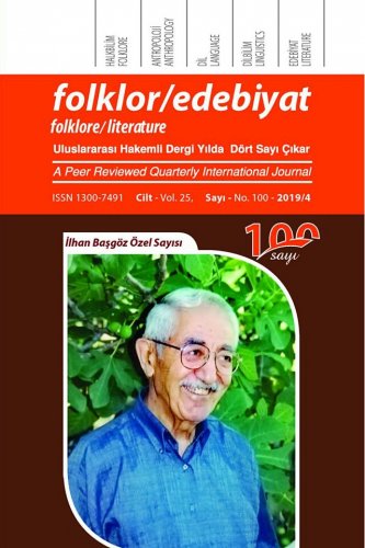 Sivas Kent Arşivi ■folklor/edebiyat dergisi İlhan Başgöz Özel Sayısı■