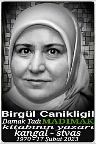 Birgül Canikligil :'damak tadı madımak' kitabının yazarı: :::::Sivas:::::